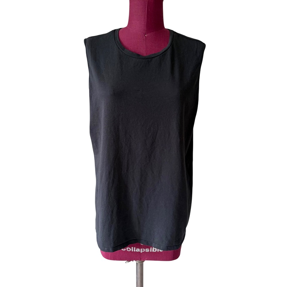 Lululemon Tank Top Pima Cotton Black  Size 12